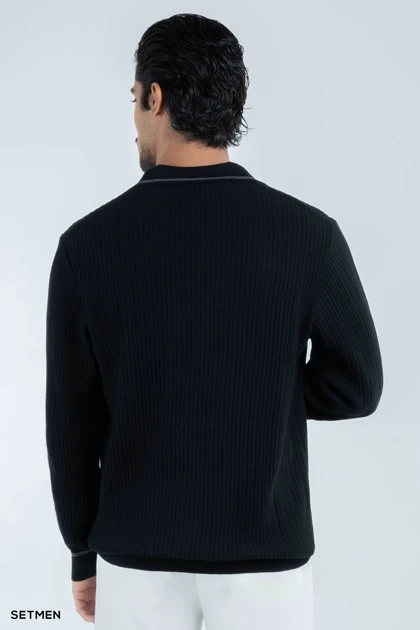 بافت مردانه یقه هفت اولد مانی