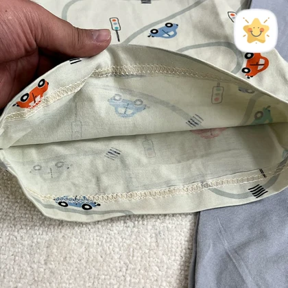 بلوز شلوار پسرانه جنس پنبه مدل ماشین مناسب 1 تا 8 سال