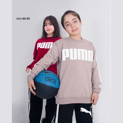 بلوز شلوار پسرانه مدل پوما سایز بزرگ