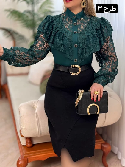شومیز دانتل پردیس 2782