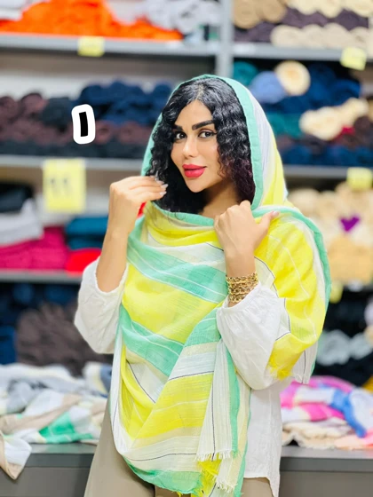 شال لینن وارداتی