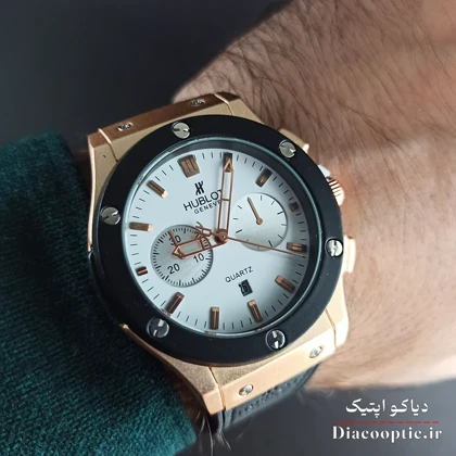 ساعت مچی مردانه برند هابلوت مدل Hub1240 بند پیو