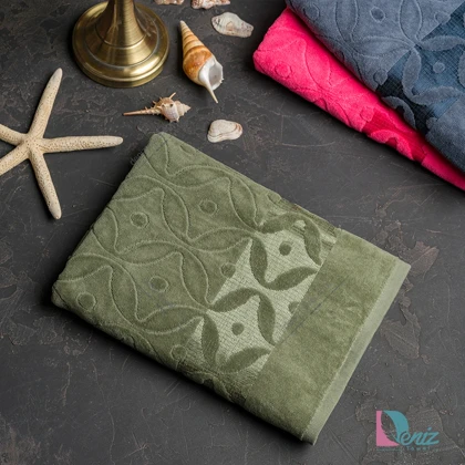 حوله استخری هلیا رنگ زیتونی