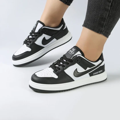 کفش و کتانی زنانه مدل نایک NIKE AIR رنگ سفید مشکی کد M1361