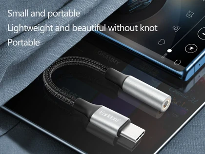 کابل تبدیل تایپ سی به جک 3.5 میلیمتری ارلدام Earldom ET-OT77 Type-C TO AUX Audio adapter