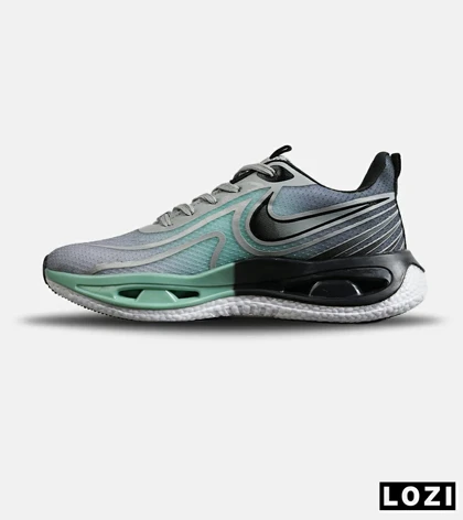 کفش کتانی مردانه سبز مشکی NIKE pegasus 33 مدل 7884