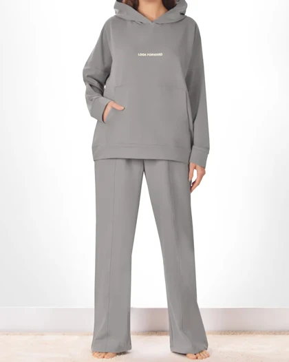 هودی و شلوار بلند زمستانه زنانه