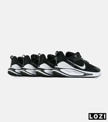 کفش کتانی مردانه و زنانه مشکی سفید مدل NIKE air zoom Pegasus 39