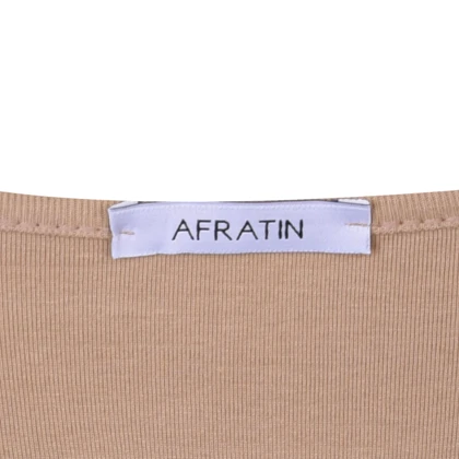 تاپ زنانه بندی مدل کارامل نسکافه‌ای کد 1163