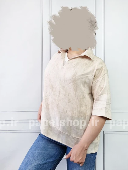 شومیز گازوئیلی جلو بسته