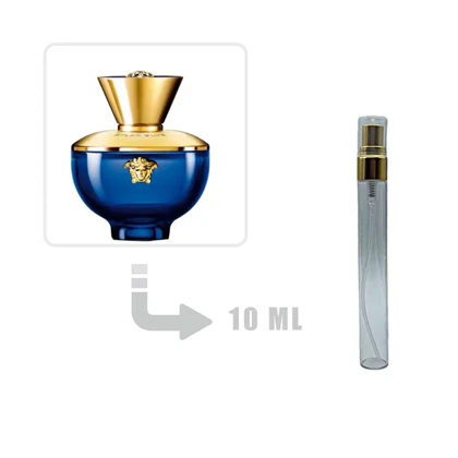 دکانت عطر ادکلن ورساچه پور فم دیلان بلو زنانه 10 میل اصلی Versace Pour Femme Dylan Blue for Woman 10ml
