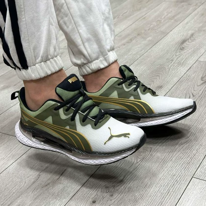 کتانی اسپرت مردانه مدل پوما PUMA رنگ سفید یشمی