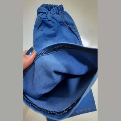 شلوارک لی کاغذی اسپرت بچه گانه
