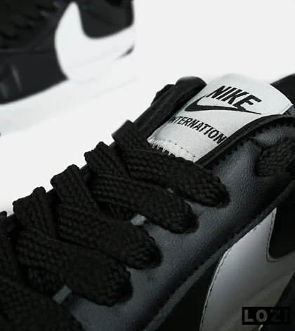 کفش نایک مردانه و زنانه مشکی سفید Nike Blazer Low 77 Jumbo