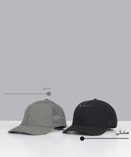 کلاه کپ ساده پشت توری 1821