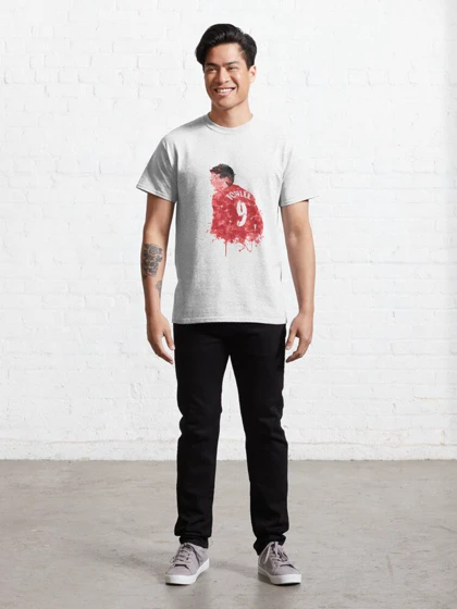 تیشرت ورزشی لیورپول | تیشرت Liverpool F.C طرح Robbie Fowler Liverpool Legend Art کد 147184