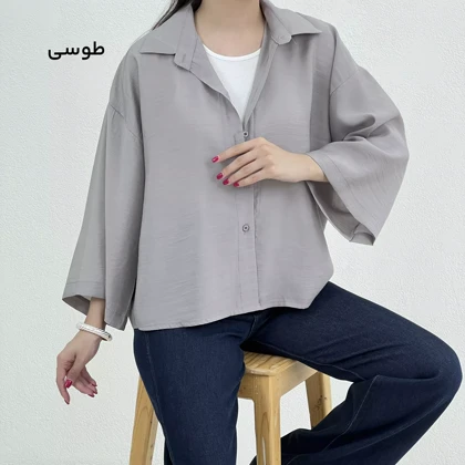 شومیز زنانه رنگی