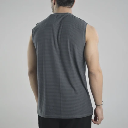 رکابی ورزشی مردانه نایک مدل VHD-Dri Fit-4K0993 طوسی تیره