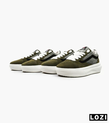 کفش اسنیکرزمردانه سبز زیتونی ونس VANS