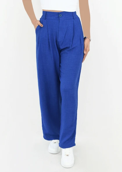 شلوار پارچه ای واید