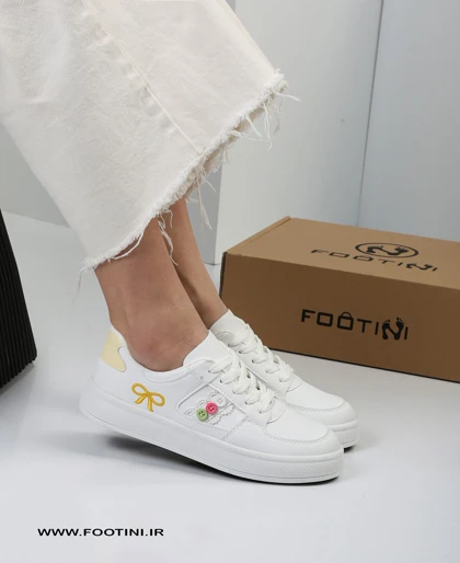 کتانی دخترانه دکمه‌ایی SX