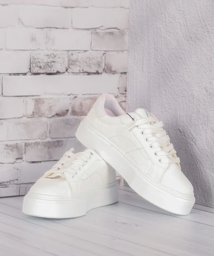 ونس سفید اسپرت لژ بلند 3522