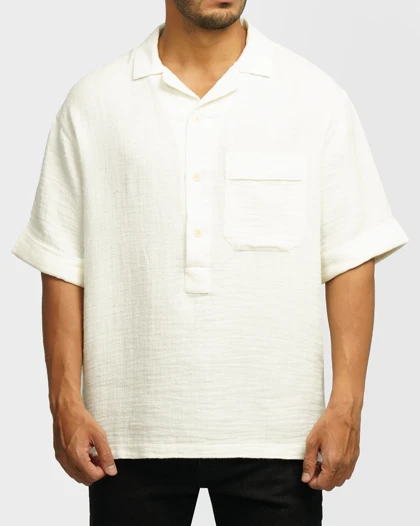 پیراهن آستین کوتاه مردانه