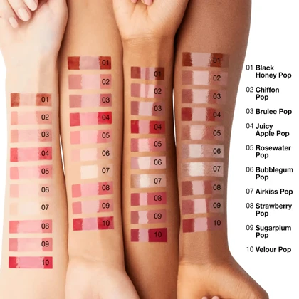 رژ لب مایع کلینیک مدل Pop Plush Creamy رنگ Air Kiss Pop شماره 07 – 3.4 میلی‌لیتر