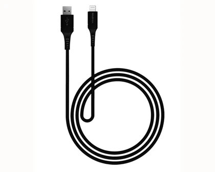 کابل شارژ و انتقال داده لایتنینگ هادرون Hadron MFI HTC-A-L01 USB A Lightning Cable