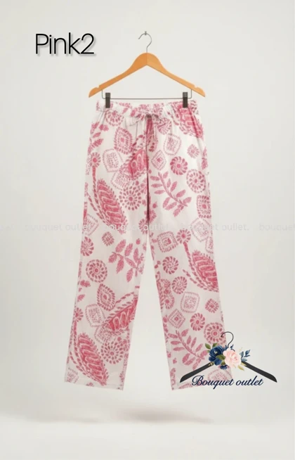 شلوار بگ طرح دار زارا ZARA