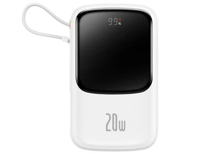 پاوربانک شارژر سریع 20 وات 10000 بیسوس Baseus Qpow Pro Fast Charge Power Bank PPQD020001