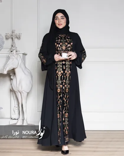 پیراهن کیمیا مشکی
