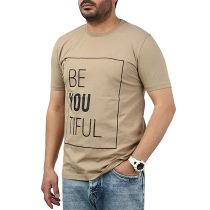 تیشرت آستین کوتاه چاپی مردانه سیزر مدل 155118146