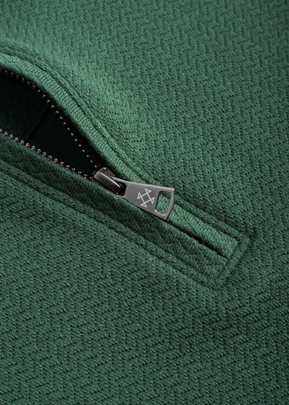 سویشرت نیم زیپ بلو سبز