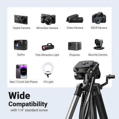 سه پایه دوربین و موبایل یوگرین LP661 15187