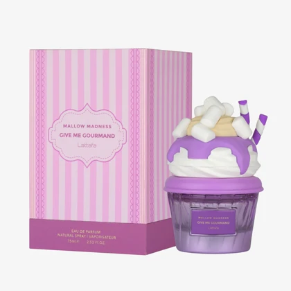 ادکلن مالو مدنس گیو می گورماند لطافه Lattafa Give Me Gourmand Mallow Madness