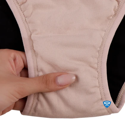 شورت فول‌پد تاپیک بسته 3 عددی کرم مدل لیلیوم