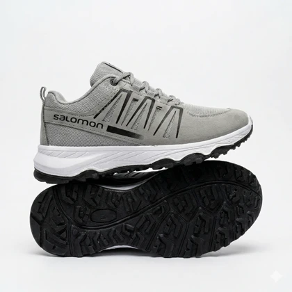 کفش کتانی سالامون طوسی کد 295017