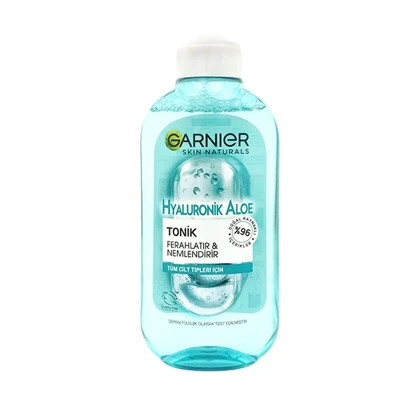تونر گارنیه مدل Hyaluronik Aloe حجم 200 میلی لیتر