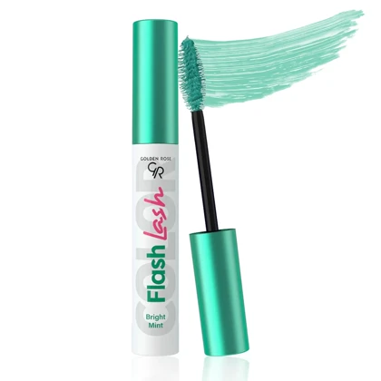 ریمل بلندکننده گلدن رز, Golden Rose مدل Flash Lash رنگ Bright Mint شماره 01 حجم 9 میل