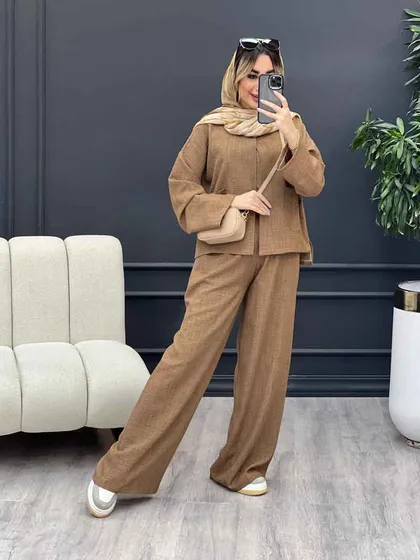 ست کت و شلوار بغل چاک