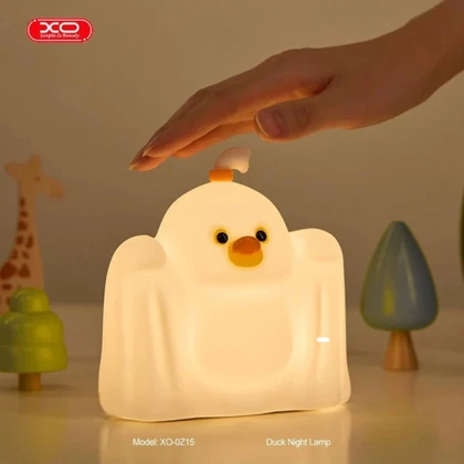 چراغ خواب سیلیکونی ایکس او XO مدل OZ15 طرح اردک