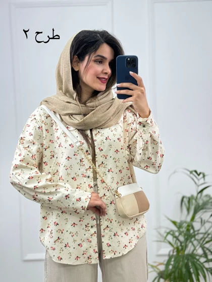 مانتو شومیزی کبریتی بهاری