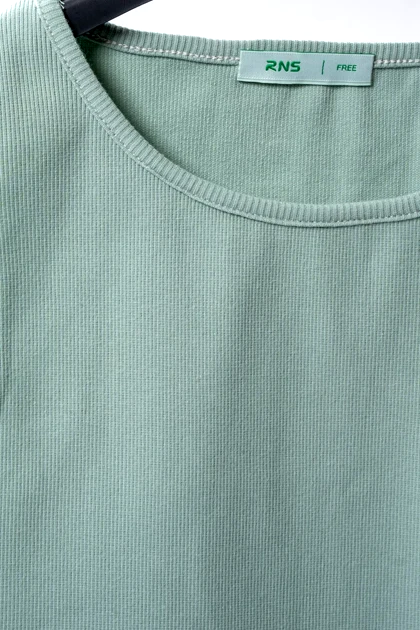 نیم‌تنه حلقه‌ای کشبافت زنانه