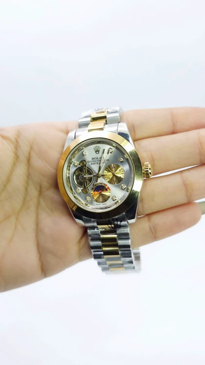ساعت مچی مردانه رولکس دیت جاست اتوماتیک Rolex DateJust با 3موتور فعال