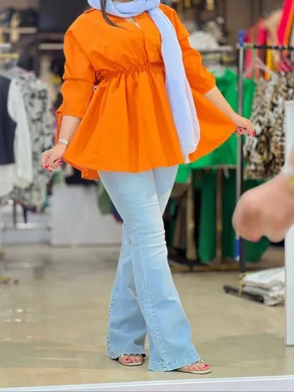 شومیز کمر گت
