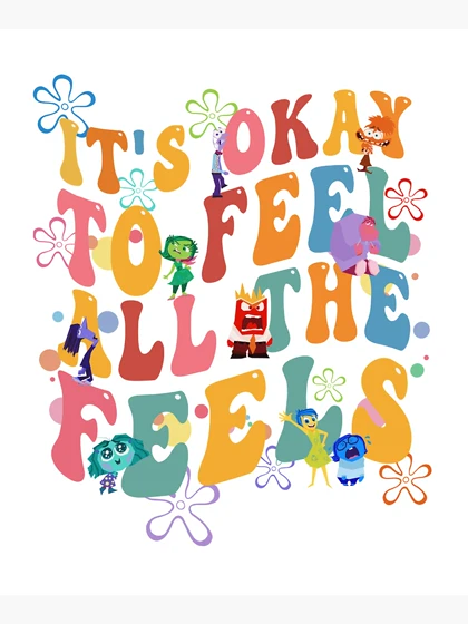 توت بگ طرح Inside Out It's Okay To Feel All The Feels کد 271719