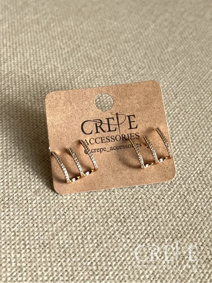 گوشواره ژوپینگ 3 لاین