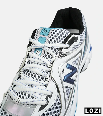 کفش کتانی مردانه و زنانه سفید مشکی آبی NEW BALANCE 1064 V.2 مدل 8660