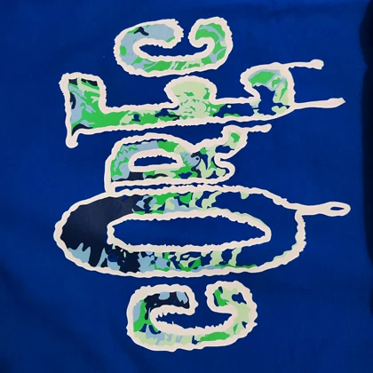 تیشرت باکسی corec آبی سایز XxL (توضیحات توجه کنید رهنمای سایز)کد 3